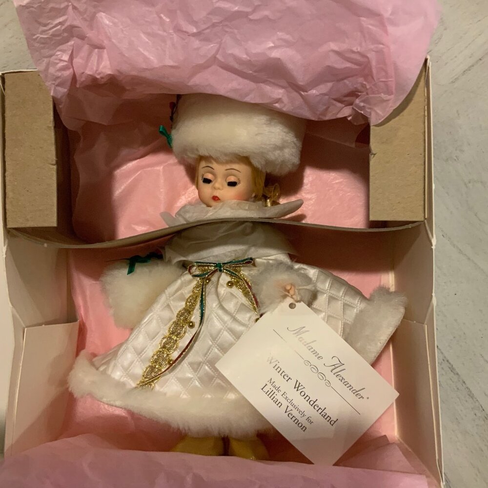 Vintage Madame Alexander Doll Lillian Vernon Exclusive “Winter Wonderland” - MIB